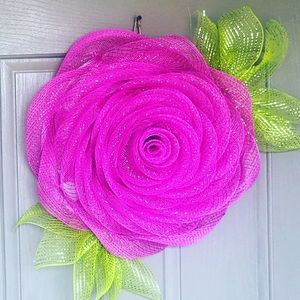 Customized rose wreath... made to order